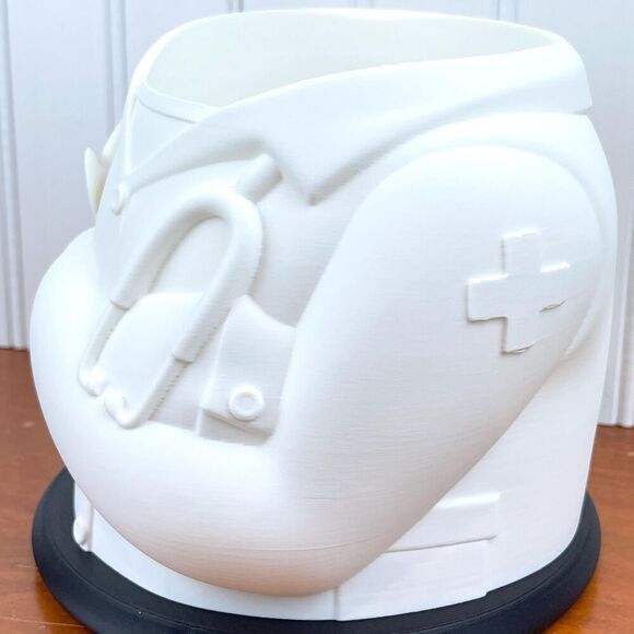 Doctor Coat Indoor Planter Pot, Lab Coat Flower Pot, Indoor Planter - Picture 4 of 10